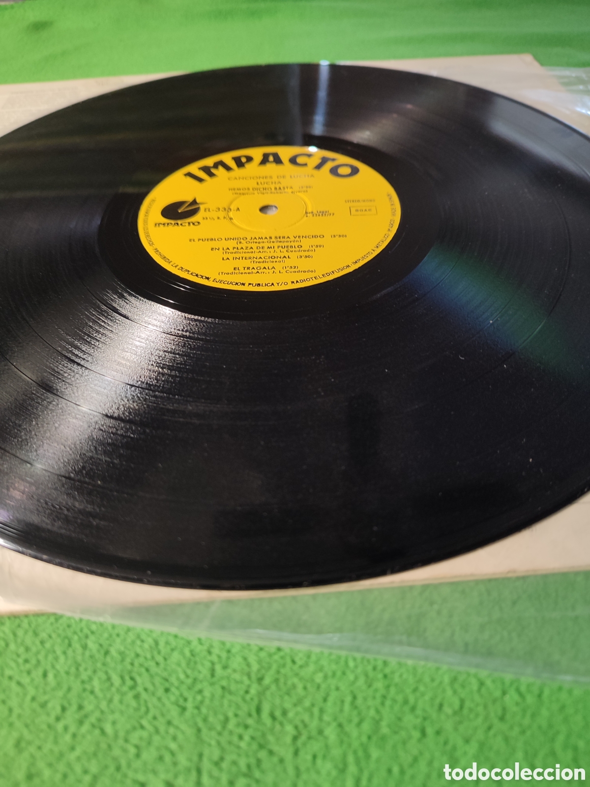 Discos de vinilo: Canciones de Lucha - Lucha varios - Foto 2