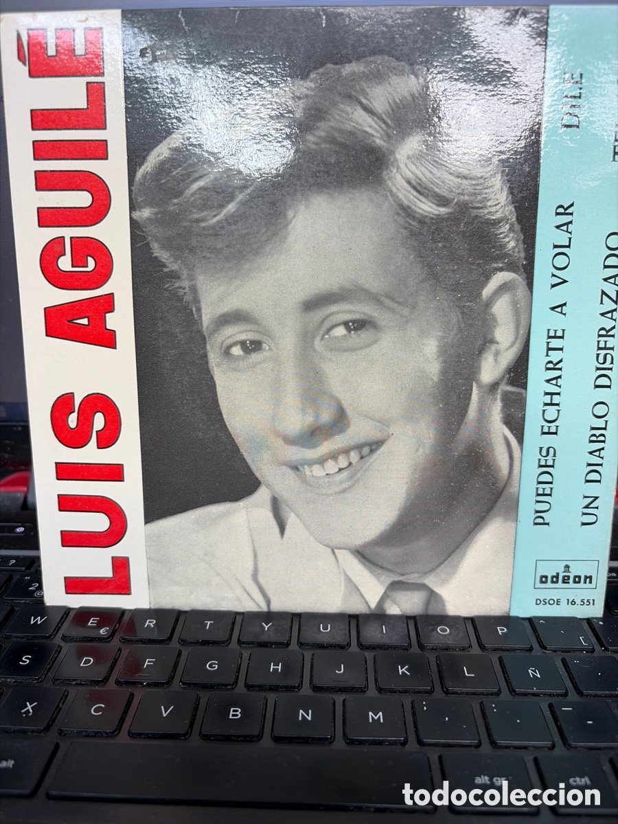 Discos de vinilo: LUIS AGUIL&Eacute; - PUEDES ECHARTE A VOLAR + 3 EP