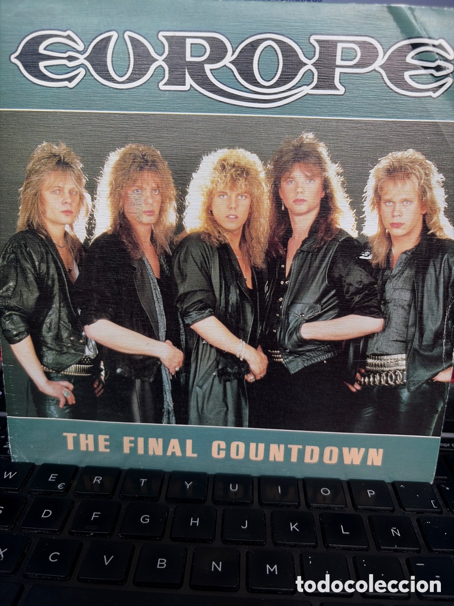 Discos de vinilo: EUROPE - THE FINAL COUNTDOWN SINGLE SPAIN
