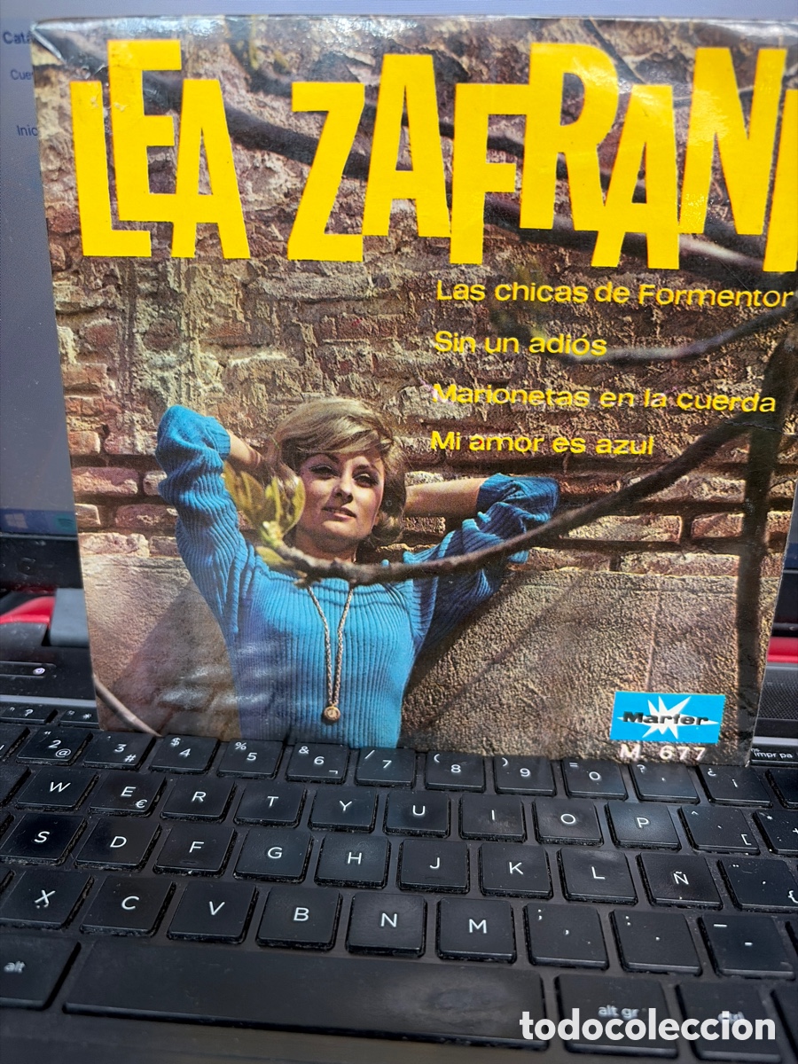 Discos de vinilo: LEA ZAFRANI - LAS CHICAS DE FORMENTOR + 3 EP - Foto 1