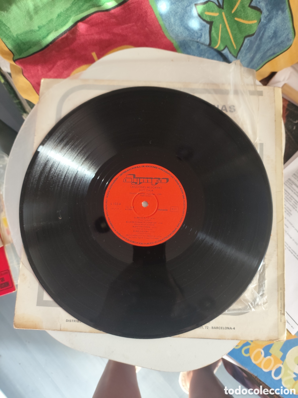 Discos de vinilo: Disco Vinilo Duo Gala Canciones Mexicanas - Foto 3