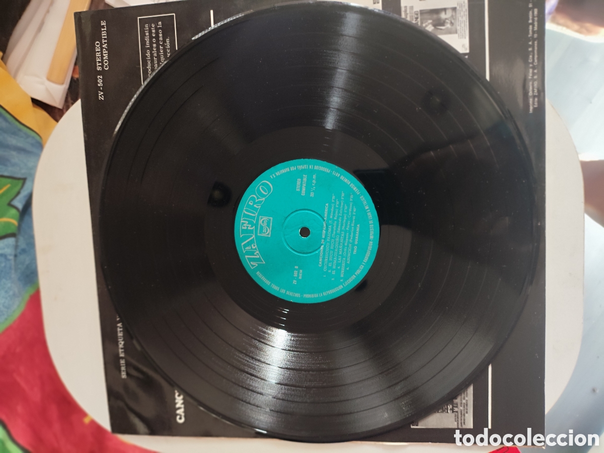 Discos de vinilo: Disco Lp Canciones de Hispano Am&eacute;rica - Foto 4