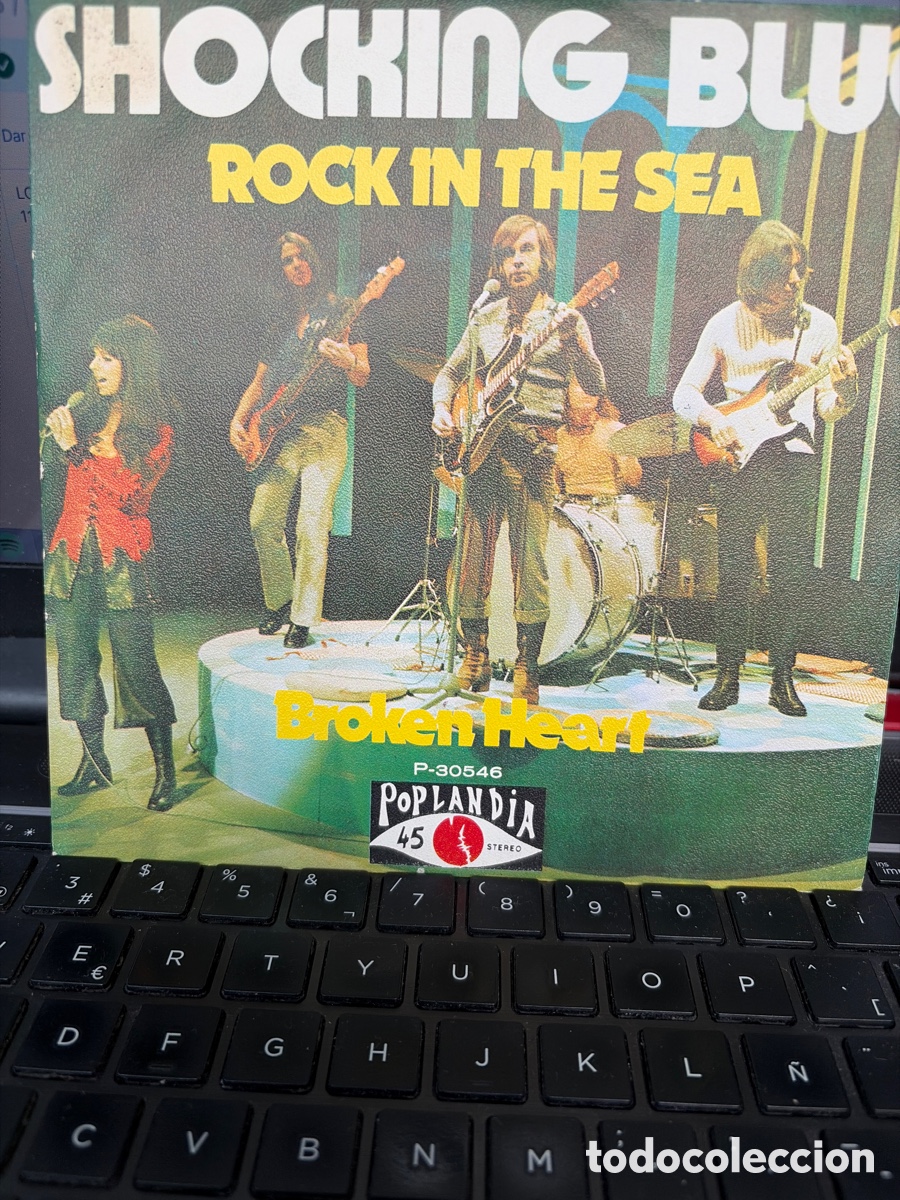 Discos de vinilo: SHOCKING BLUE - ROCK IN THE SEA + BROKEN HEART SINGLE