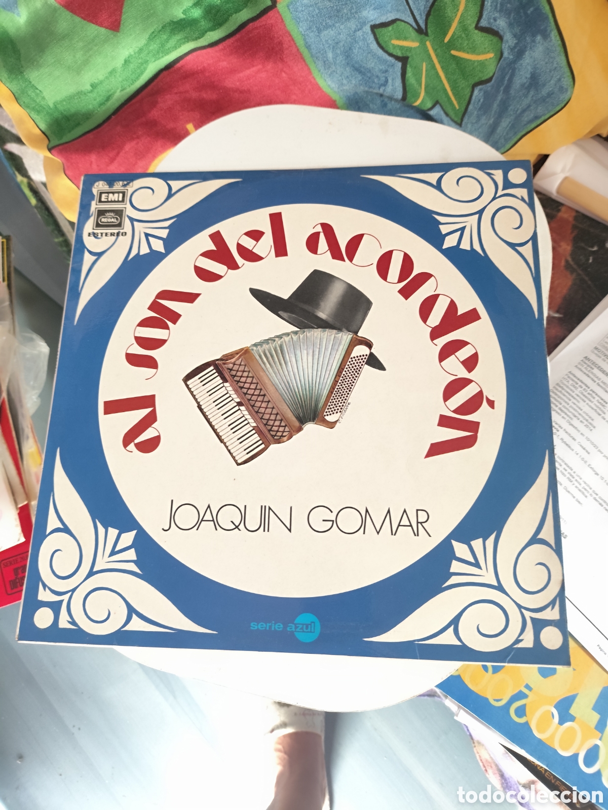 Discos de vinilo: Vinilo Al son del acorde&oacute;n de Joaqu&iacute;n Gomar - Foto 1