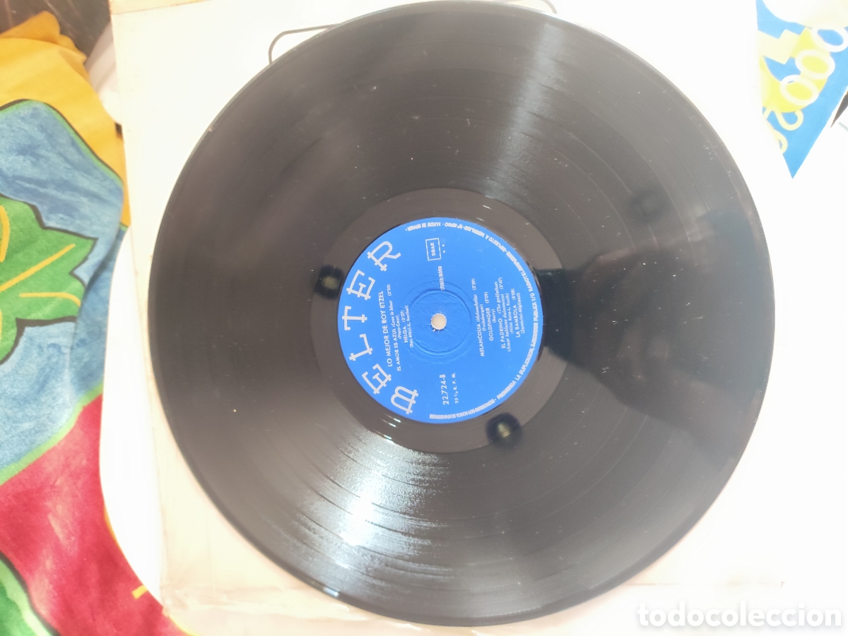 Discos de vinilo: Disco vinilo Lo mejor de Roy Etzel - Foto 4