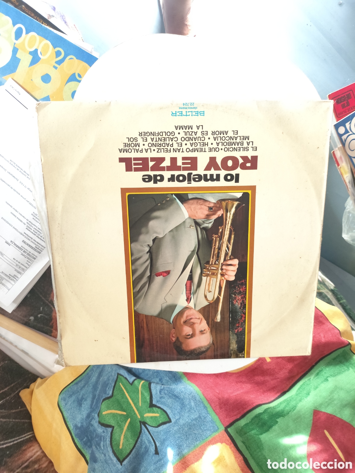 Discos de vinilo: Disco vinilo Lo mejor de Roy Etzel - Foto 1