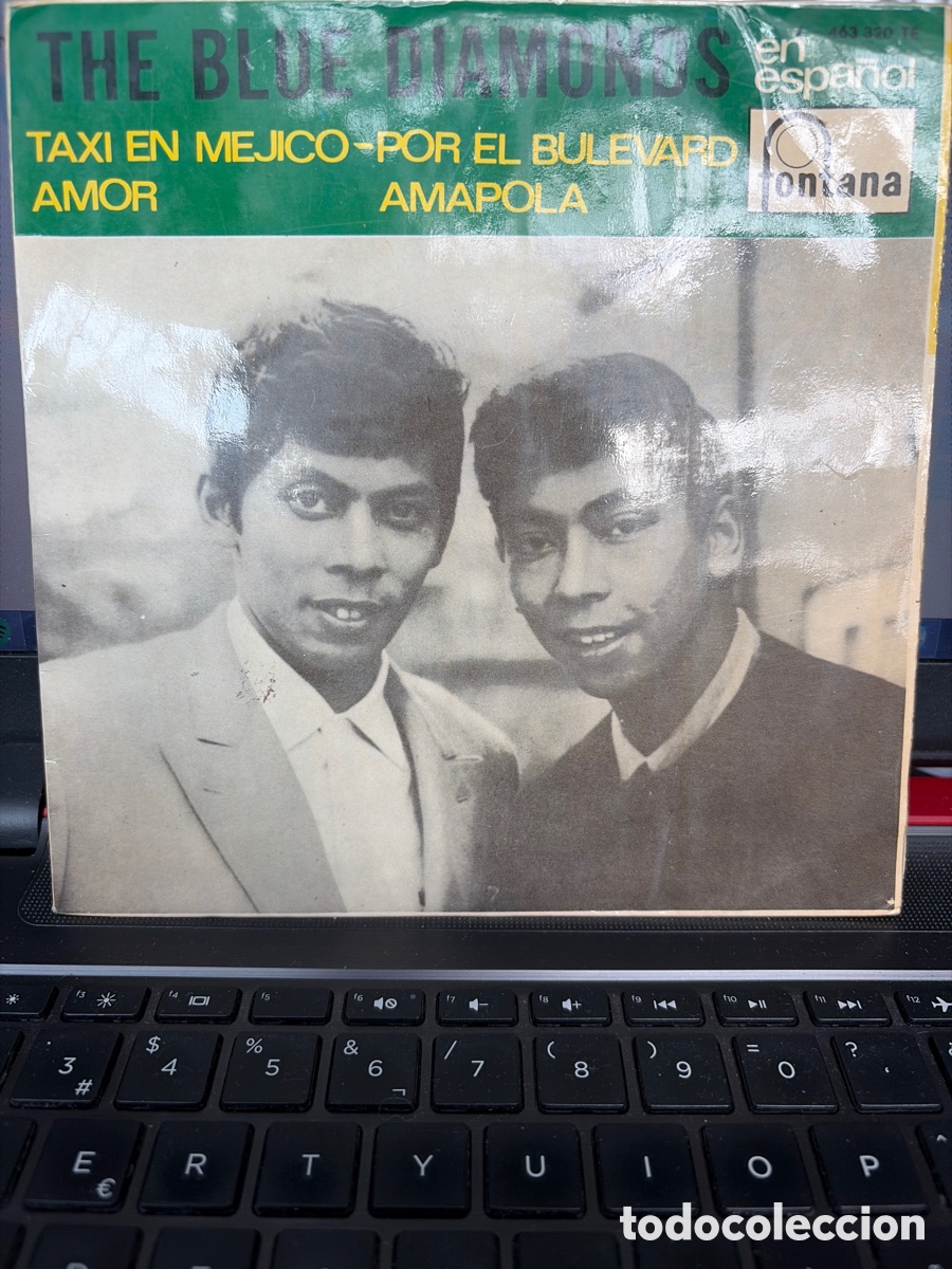 Discos de vinilo: THE BLUE DIAMONDS - TAXI EN MEJICO + 3 EP RARO SPAIN