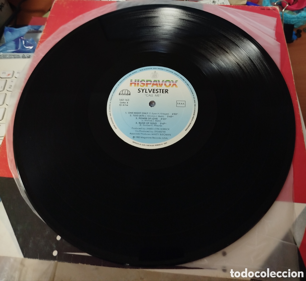 Discos de vinilo: Sylvester. - Calle me - Foto 3