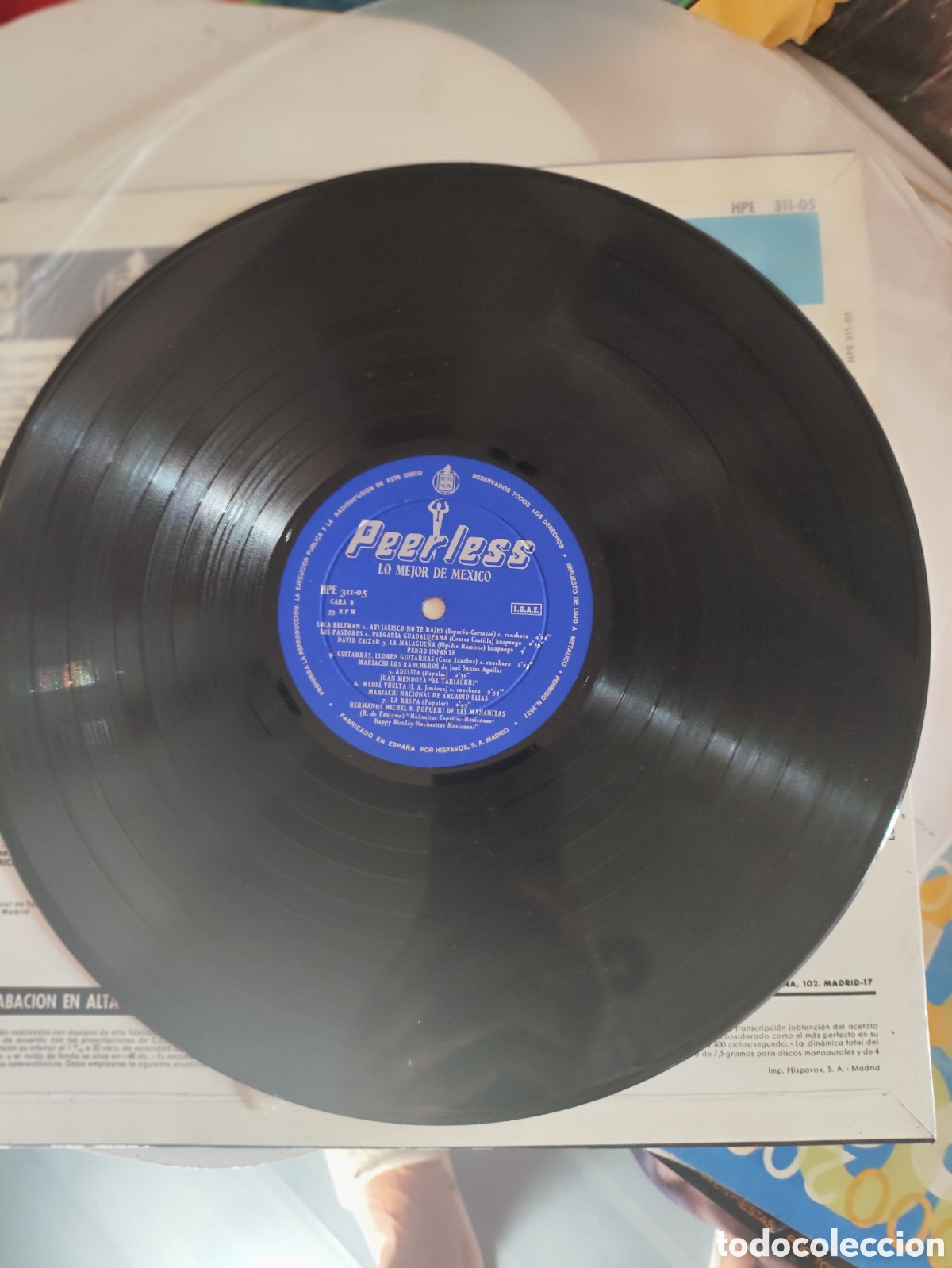 Discos de vinilo: Disco vinilo Lo mejor de M&eacute;xico - Foto 4