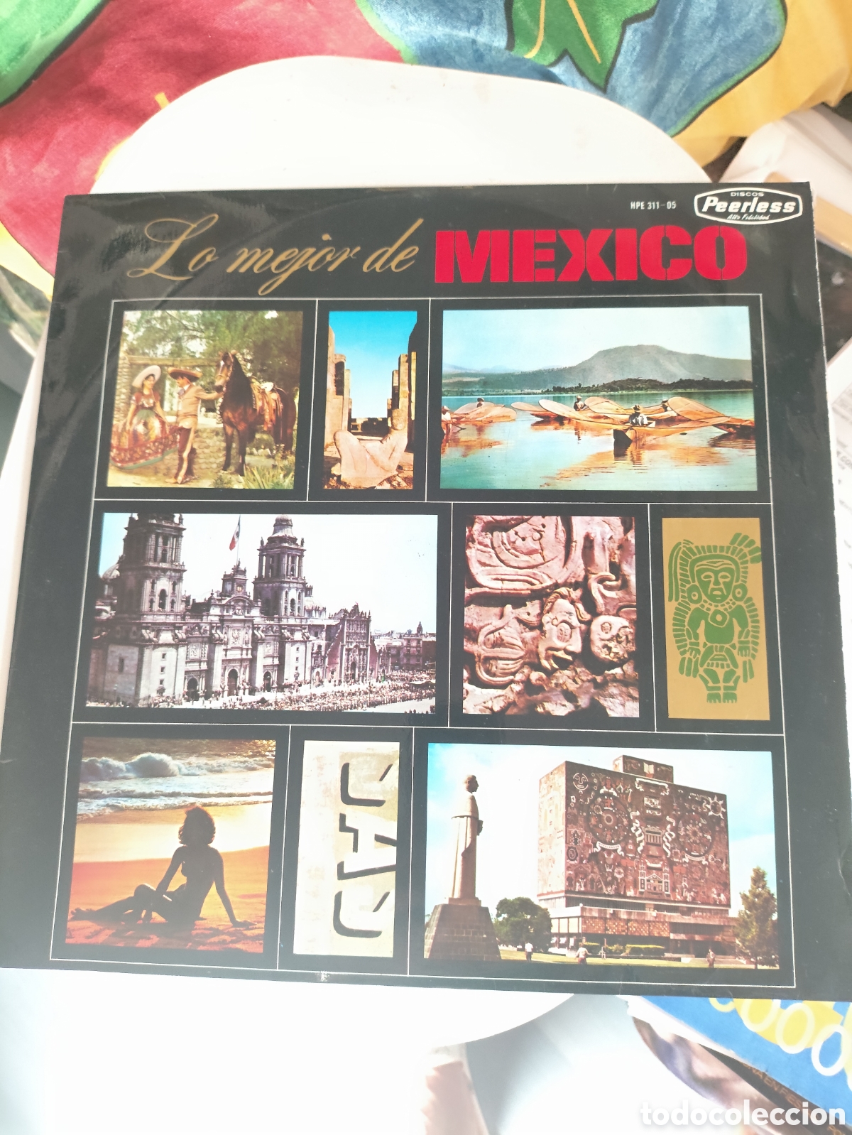 Discos de vinilo: Disco vinilo Lo mejor de M&eacute;xico