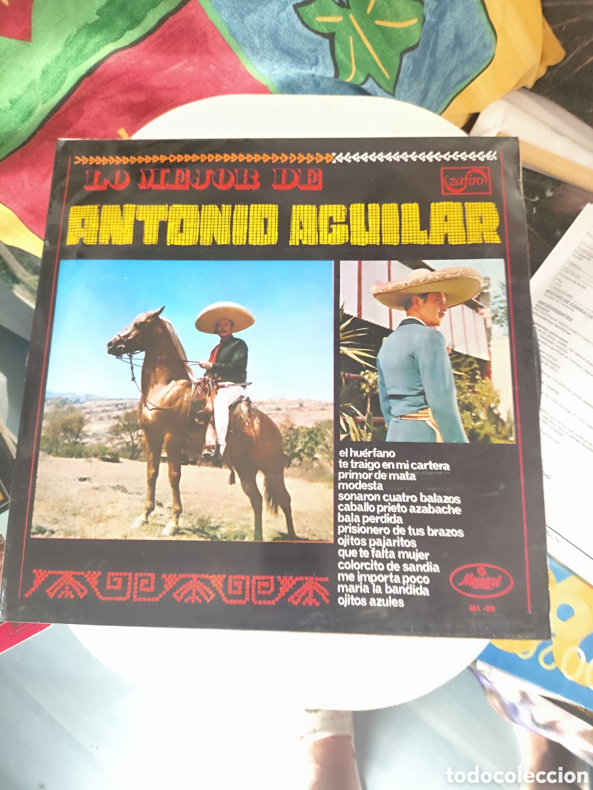Discos de vinilo: Lo mejor de Antonio Aguilar