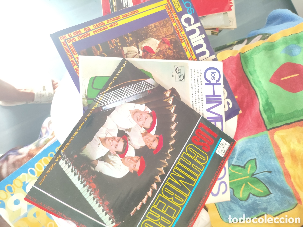 Discos de vinilo: Tr&iacute;o de Vinilos de Los Chimberos