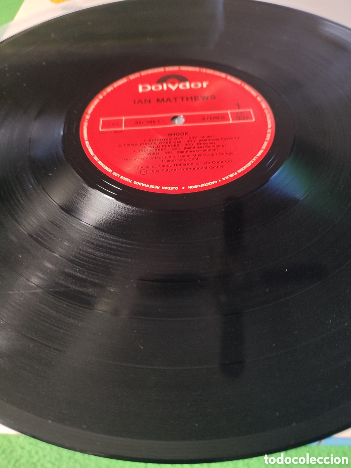 Discos de vinilo: Ian Matthews - Shook edici&oacute;n espa&ntilde;ola - Foto 3