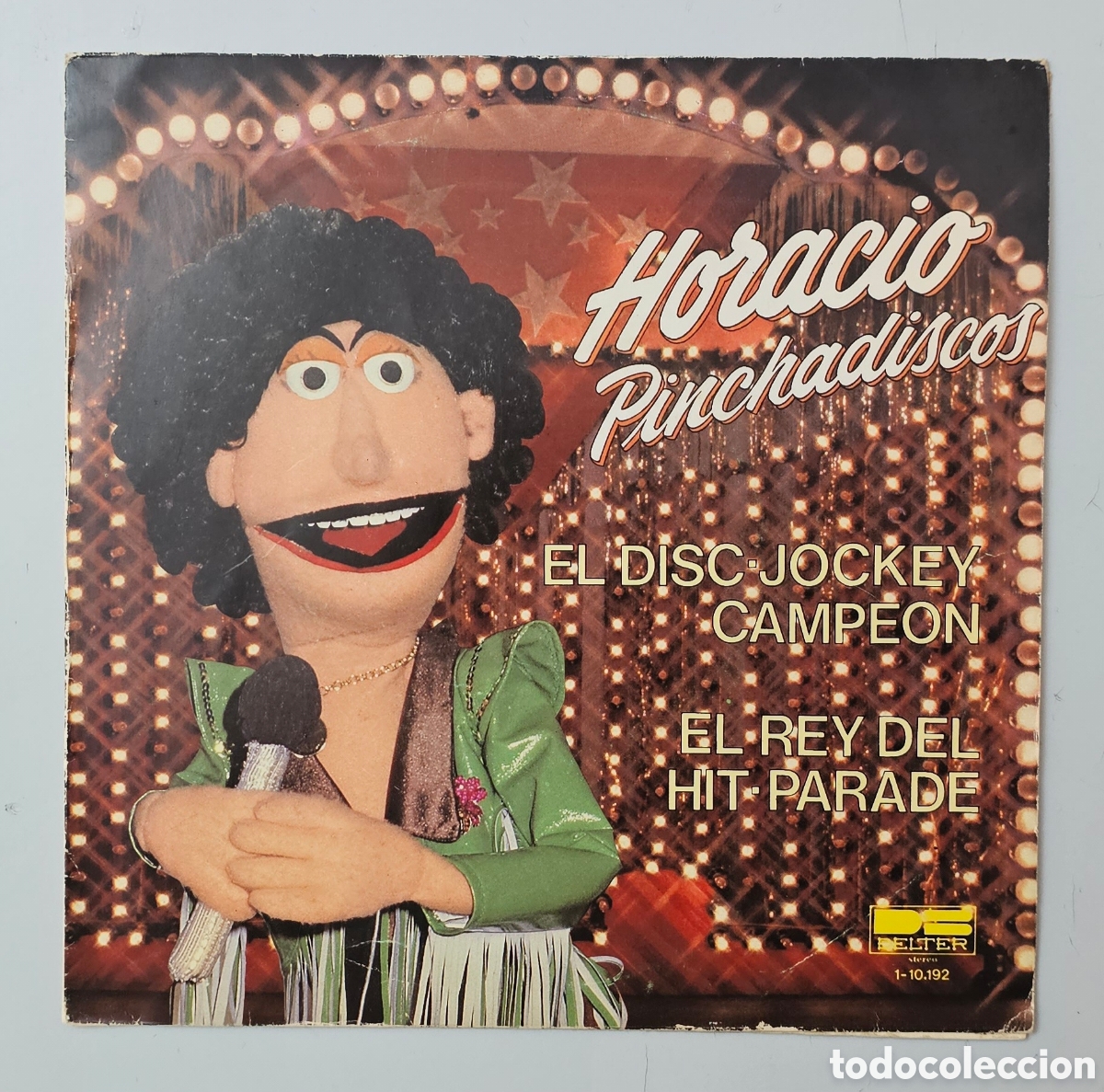 Discos de vinilo: HORACIO PINCHADISCOS - El disc-jockey campe&oacute;n/+1 (Espa&ntilde;a - Belter - 1981) PROGRAMA TV SABADABADA