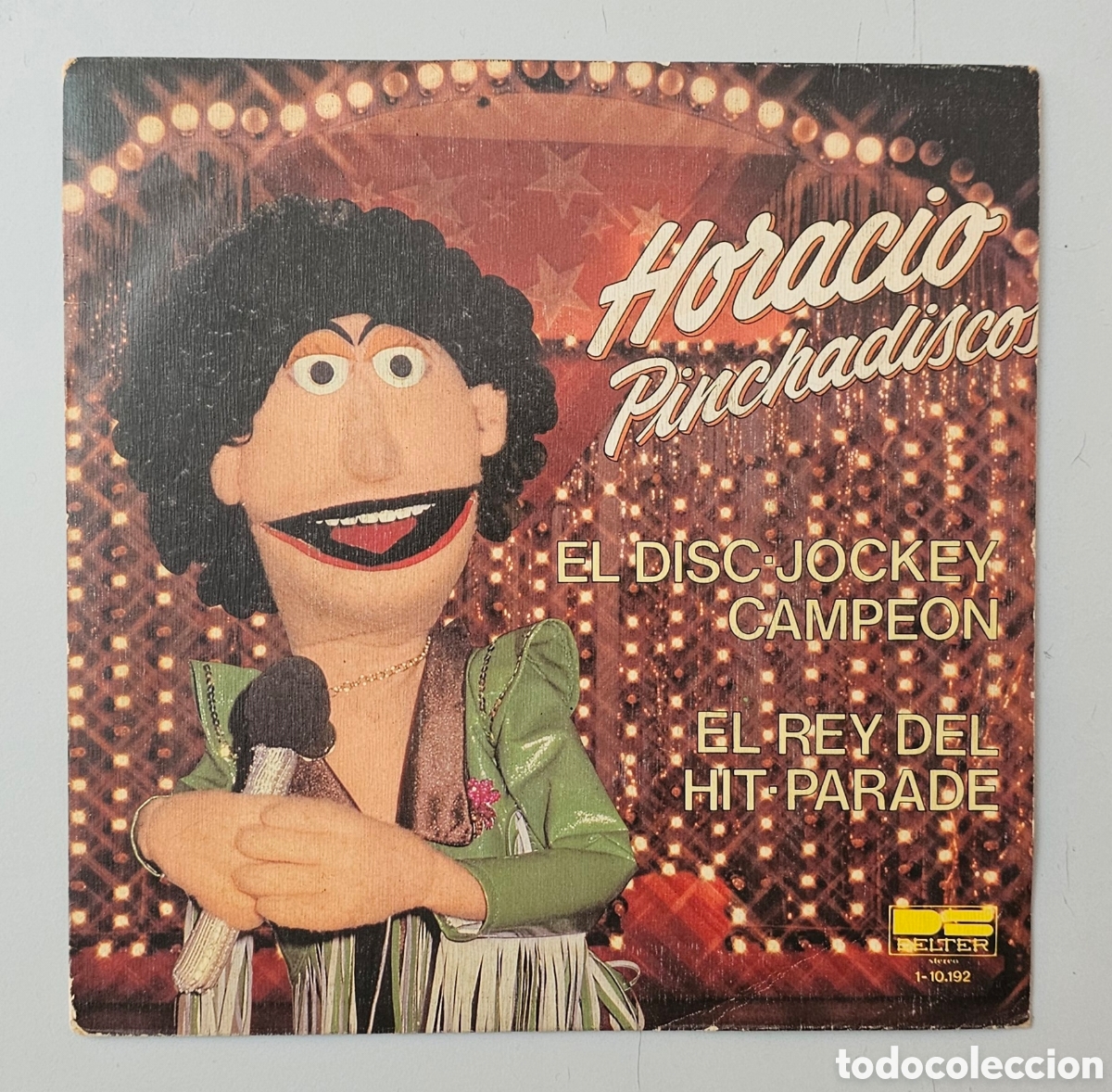 Discos de vinilo: HORACIO PINCHADISCOS - El disc-jockey campe&oacute;n/+1 (Espa&ntilde;a - Belter - 1981) PROGRAMA TV SABADABADA