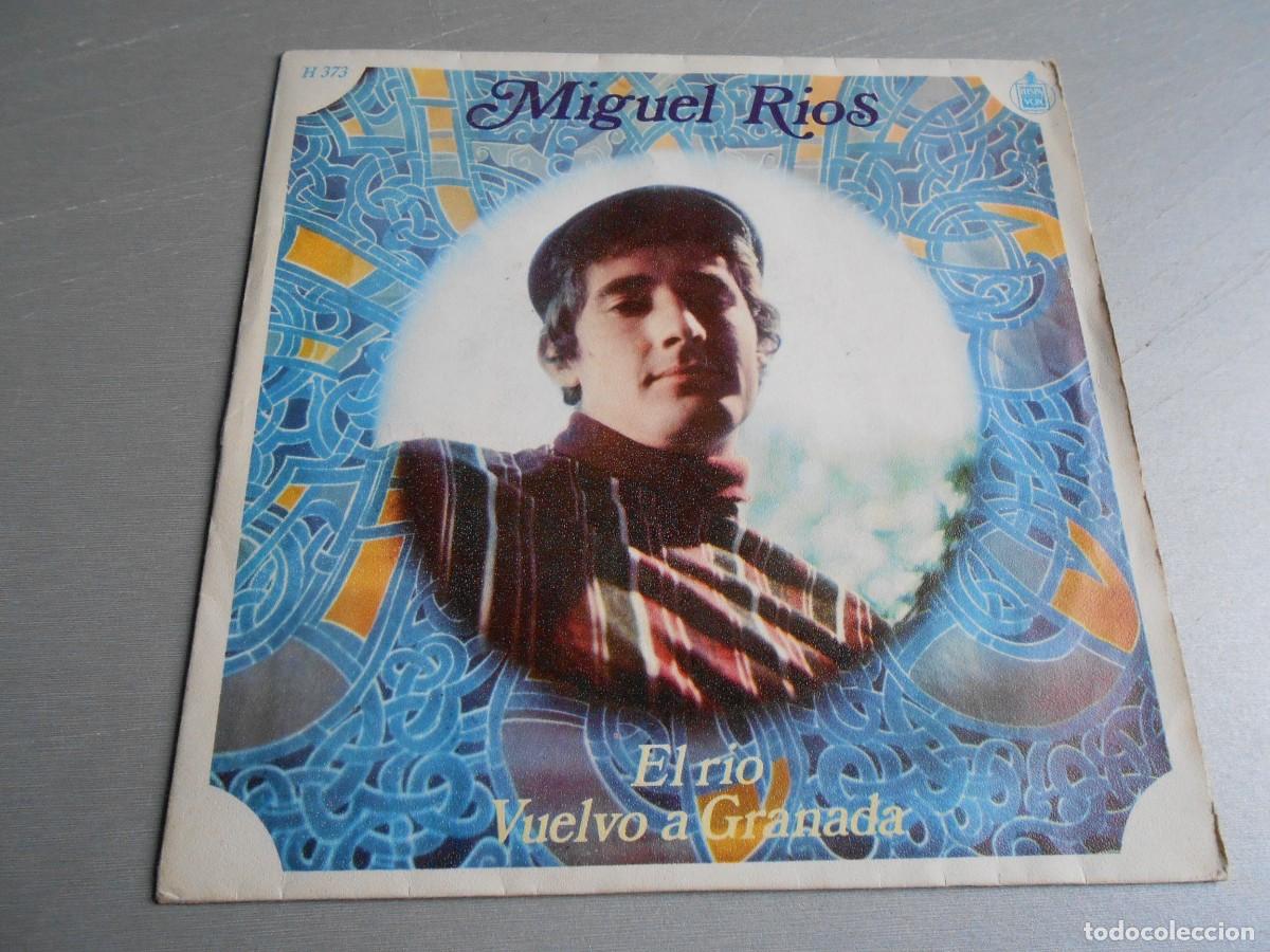 Discos de vinilo: MIGUEL RIOS, SG , EL RIO + 1, A&Ntilde;O 1968, HISPAVOX H - 373