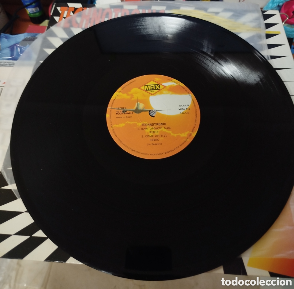 Discos de vinilo: Technotronic - megamix - Foto 2