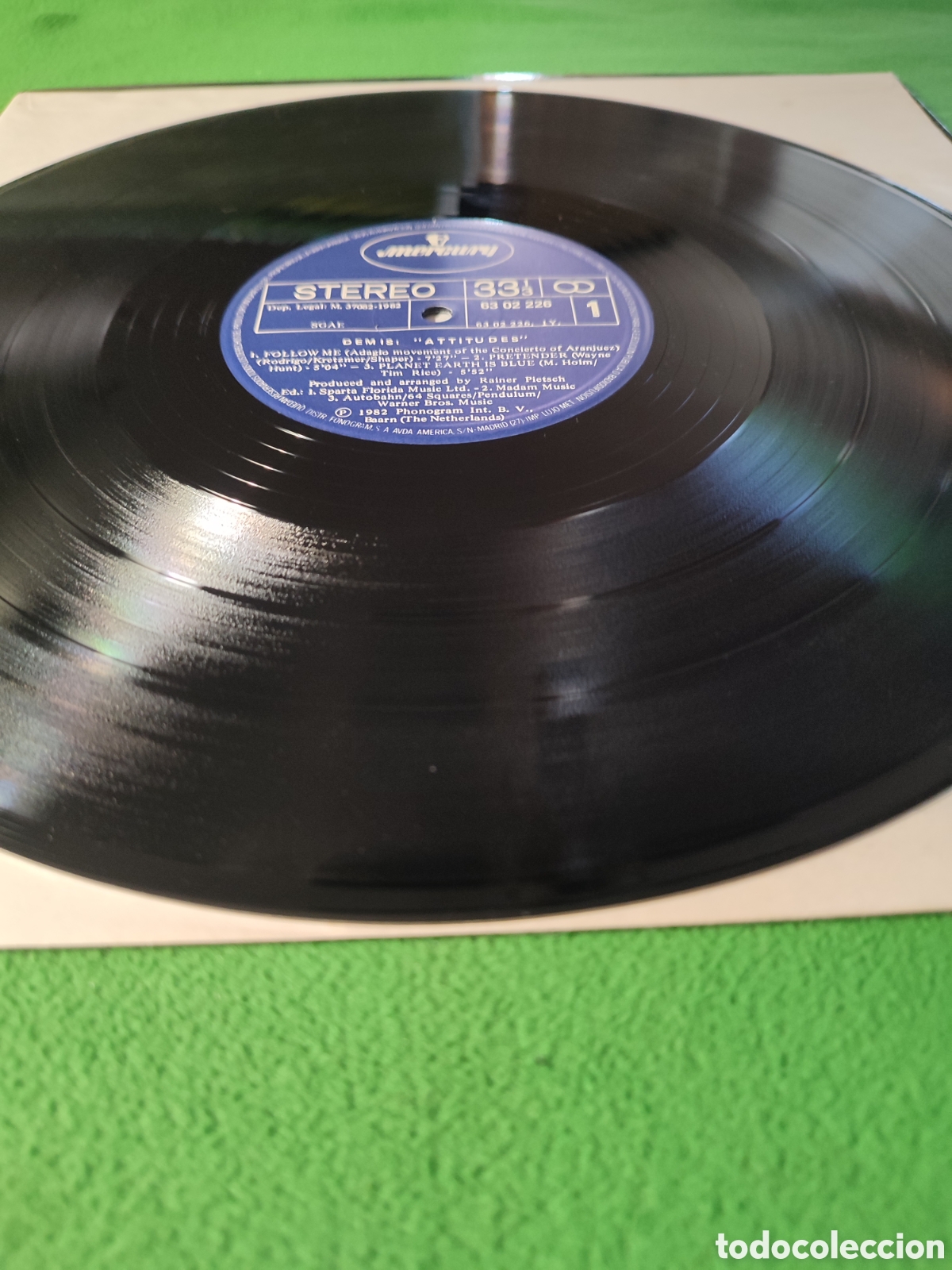 Discos de vinilo: Demis Roussos - Demis acttitudes 1982 - Foto 3