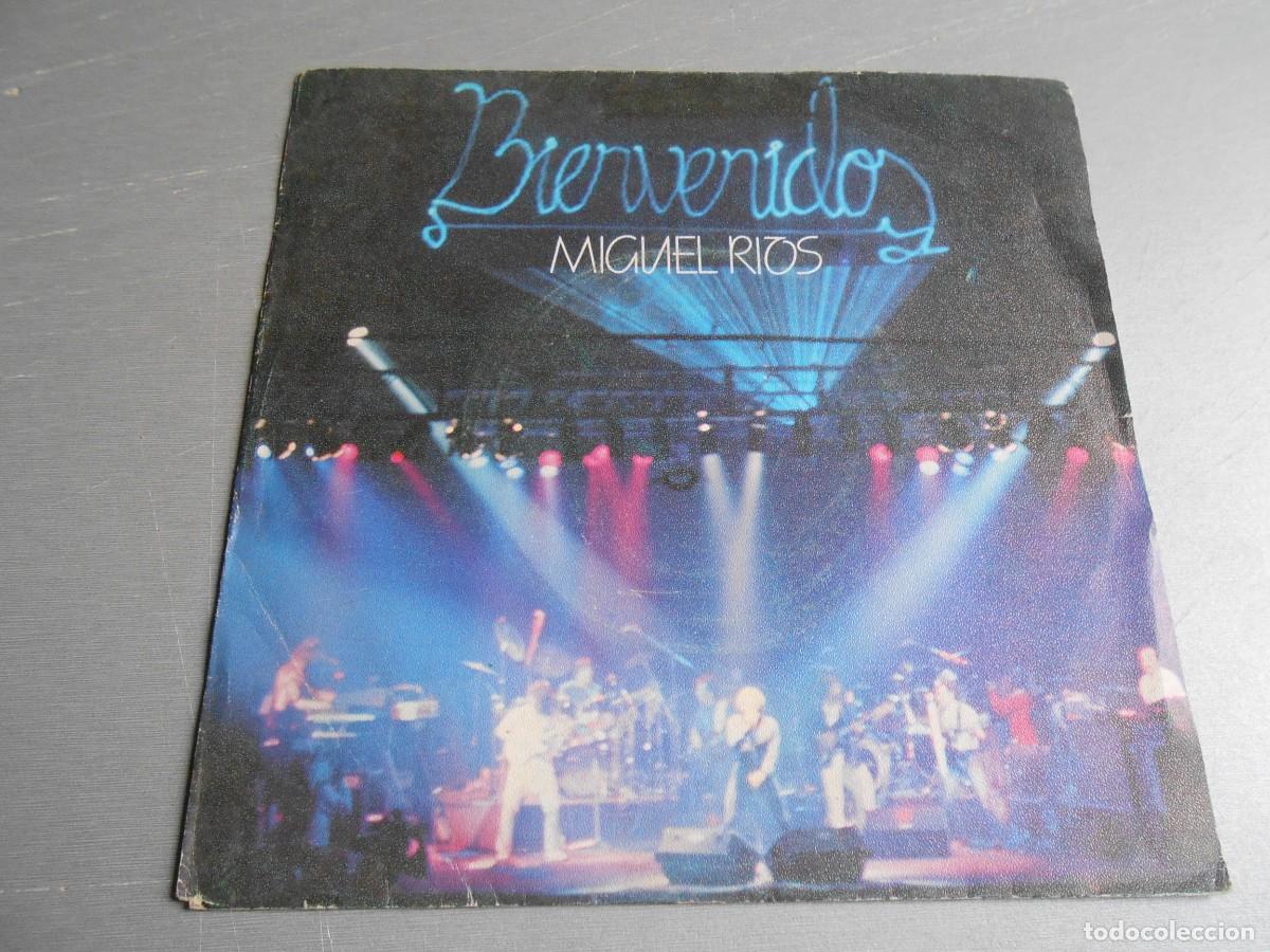 Discos de vinilo: MIGUEL RIOS, SG , BIENVENIDOS + 1, A&Ntilde;O 1982, POLYDOR 20 62 366
