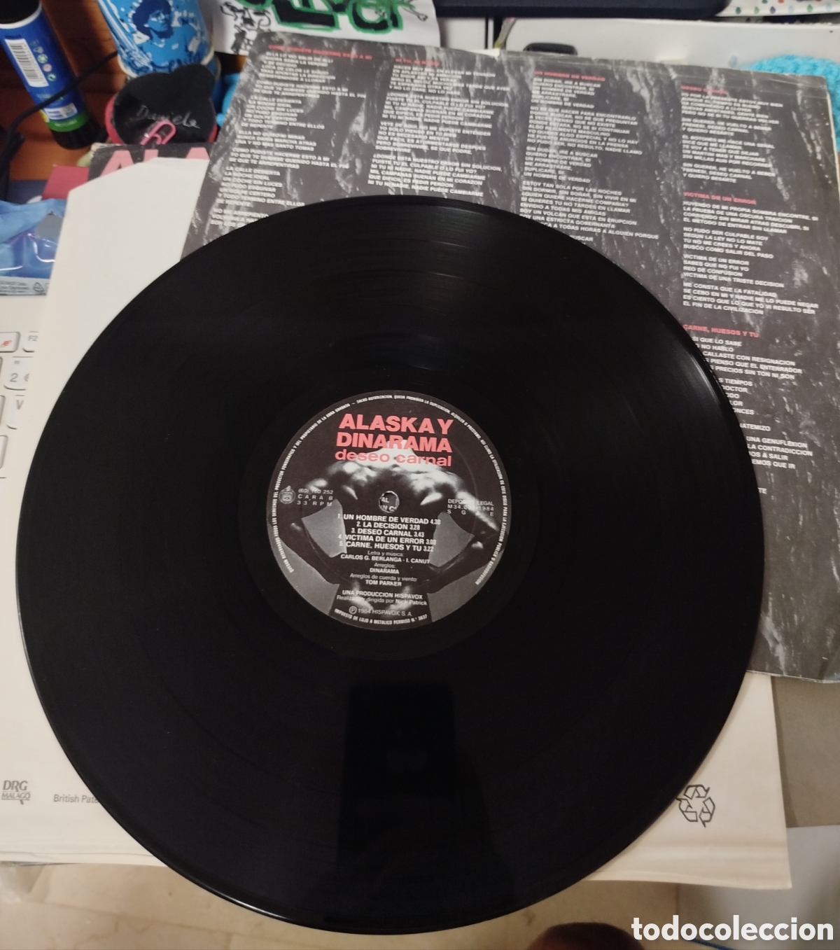 Discos de vinilo: Alaska y Dinarama - deseo carnal - Foto 2