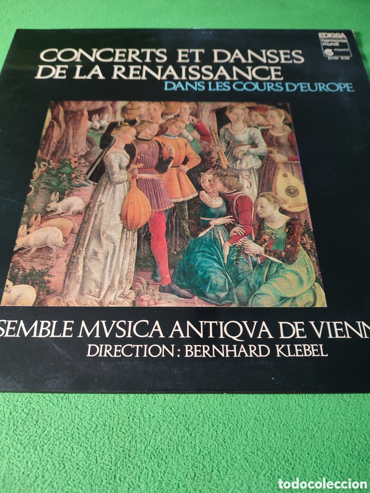 Discos de vinilo: Conciertos de m&uacute;sica y danzas del Renacimiento