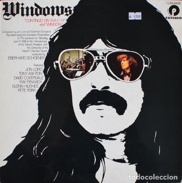 Discos de vinilo: JON LORD (TECLISTA DE DEEP PURPLE) &rdquo;CONTINUO ON BACH&rdquo; - Foto 1