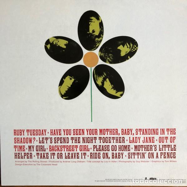 Discos de vinilo: ROLLING STONES FLOWERS REEDICION 2016 - Foto 2