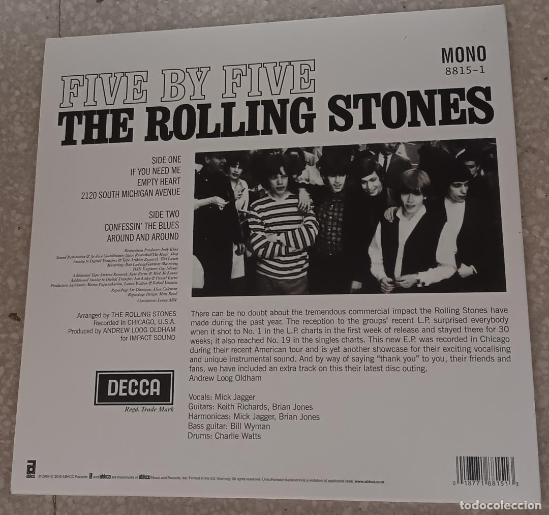 Discos de vinilo: ROLLING STONES FIVE BY FIVE MONO - Foto 2