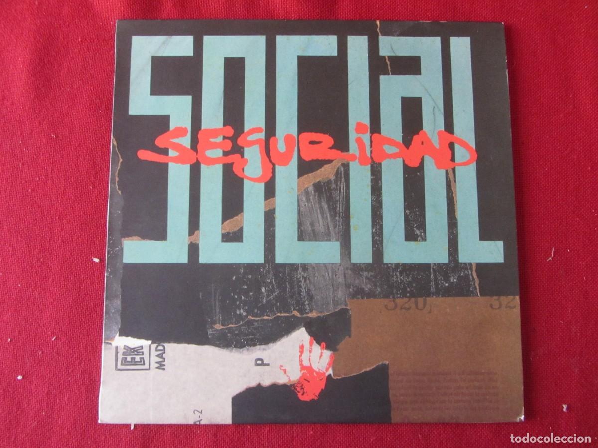 Discos de vinilo: LP SEGURIDAD SOCIAL. VINO, TABACO Y CARAMELOS. 1988