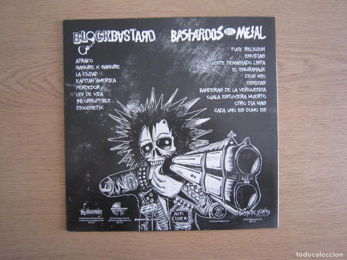Discos de vinilo: LP - SPLIT - CRUST - BLOCKBASTARDS / BASTARDOS DEL METAL - 2019 - Foto 2
