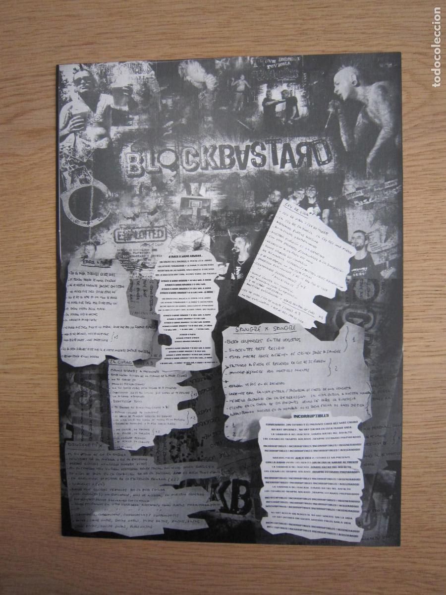 Discos de vinilo: LP - SPLIT - CRUST - BLOCKBASTARDS / BASTARDOS DEL METAL - 2019 - Foto 3