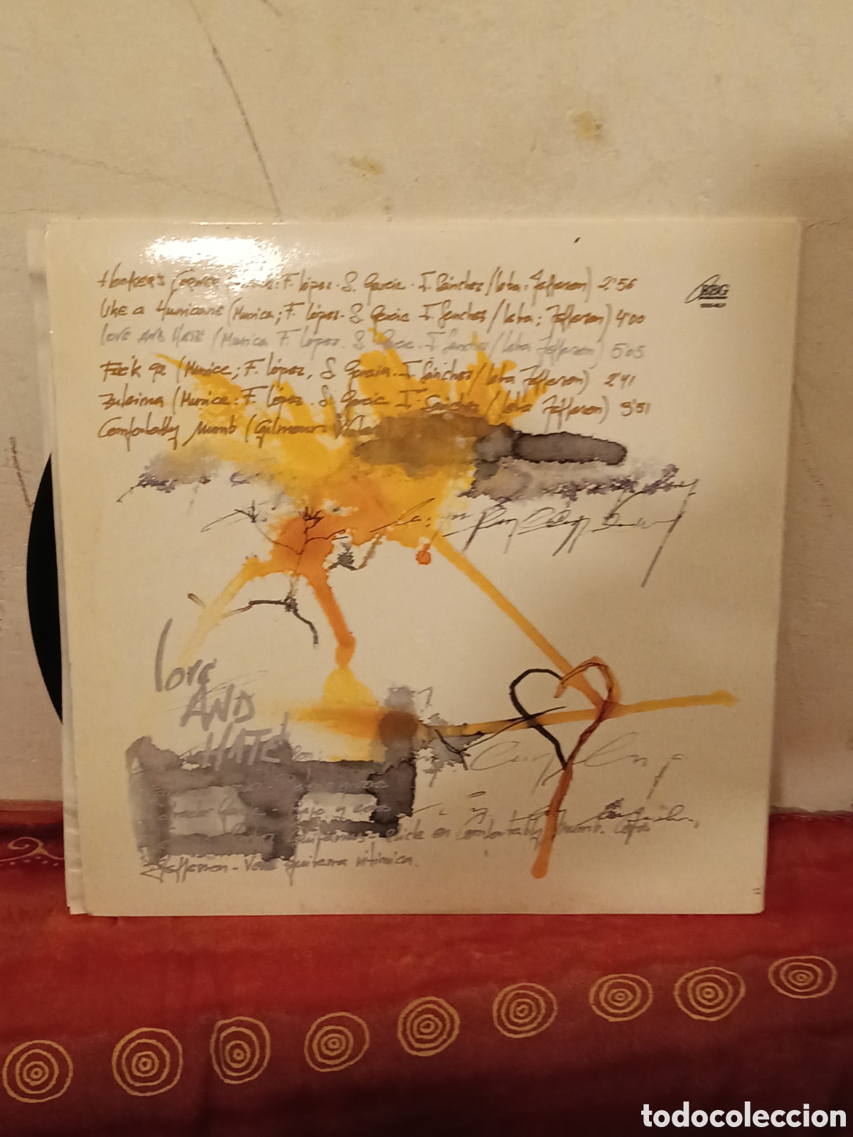 Discos de vinilo: BOB DYLAN, LOVE AND HATE - Foto 3