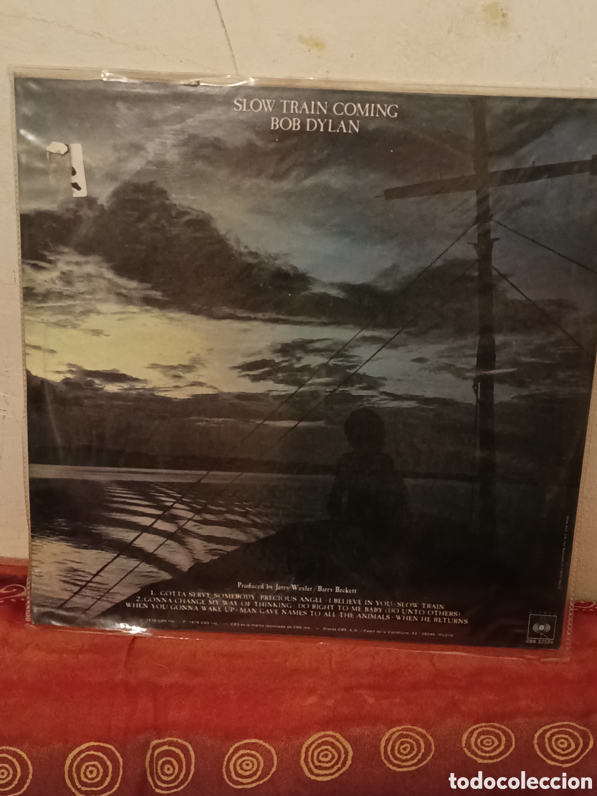 Discos de vinilo: BOB DYLAN, SLOW TRAIN COMING - Foto 2