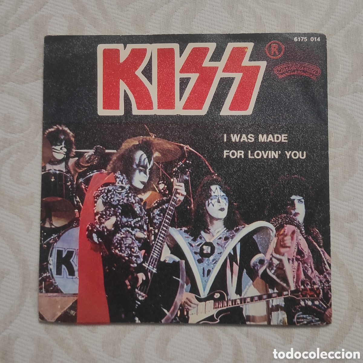 Discos de vinil: KISS - I WAS MADE FOR LOVIN' YOU / HARD TIMES - CASABLANCA RECORDS 1979 - PORTUGAL