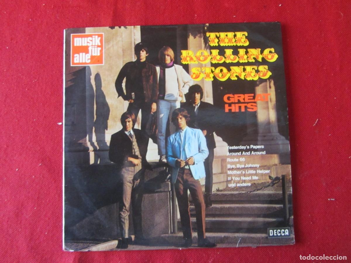 Discos de vinilo: LP THE ROLLING STONES. GREAT HIT. 1969 GERMANY.