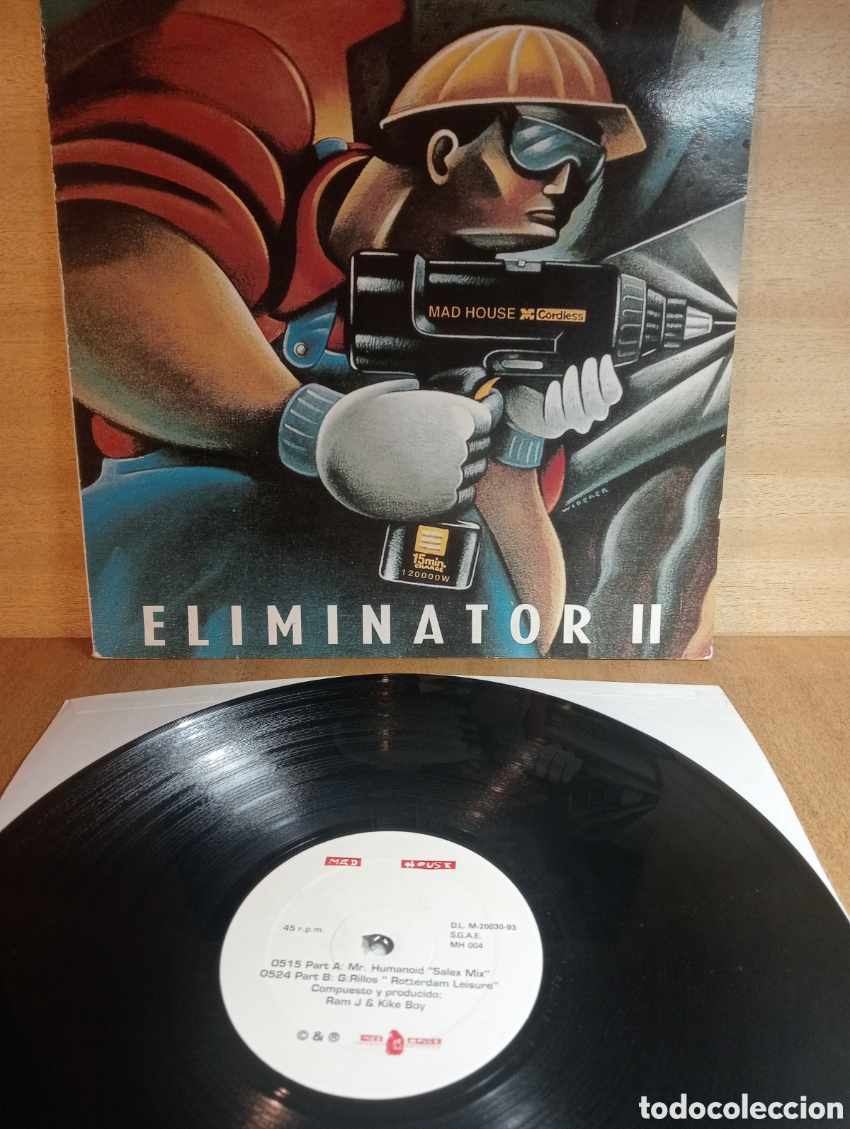 Discos de vinilo: Eliminator. II. A&ntilde;o 1993.