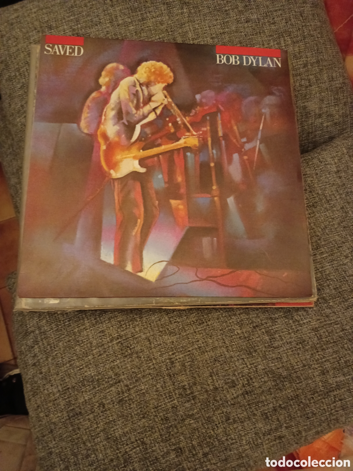 Discos de vinilo: ALBUM DE BOB DYLAN , SAVED - Foto 1