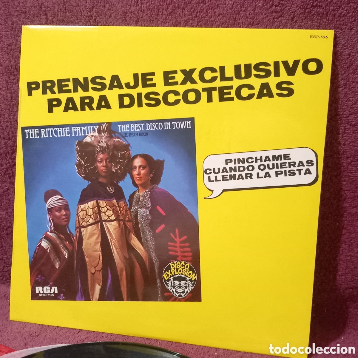 Discos de vinil: PROMOCIONAL RCA THE RITCHIE FAMILY/THE BEST DISCO IN TOWN (1976)