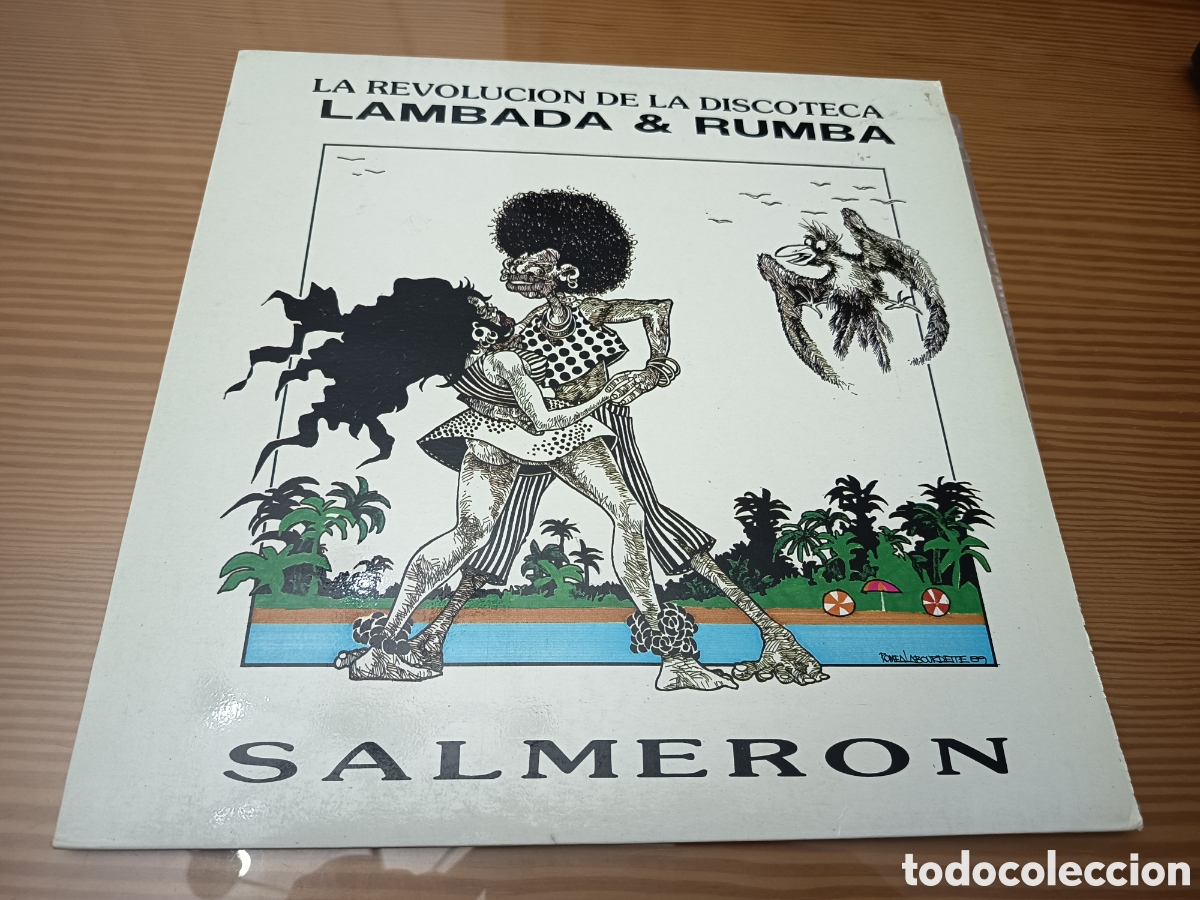 Discos de vinilo: Disco vinilo LP de Salmer&oacute;n &rdquo; Lambada & Rumba &rdquo; , absolutamente como nuevo