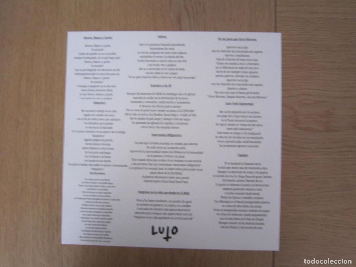 Discos de vinilo: LP - PUNK SINIESTRO - LUTO - M&Eacute;XICO - Foto 3