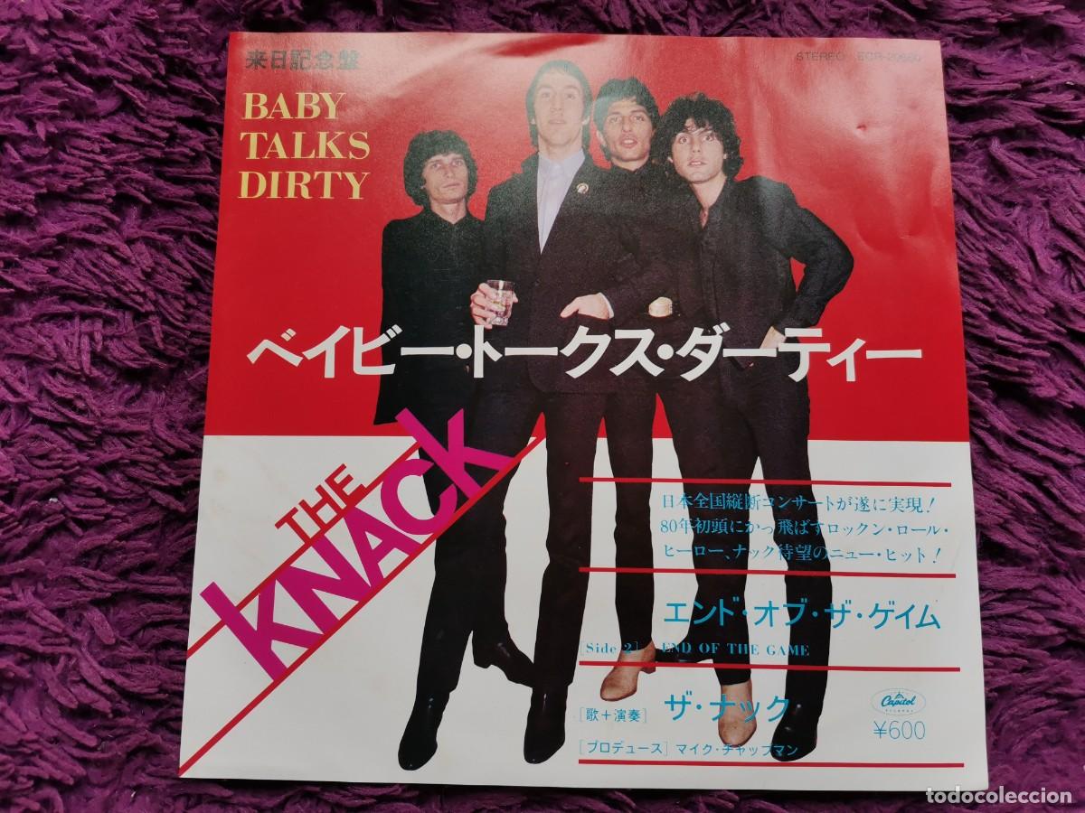 Discos de vinilo: The Knack &ndash; Baby Talks Dirty Vinilo 7&rdquo; Single 1980 Japan ECR-20660