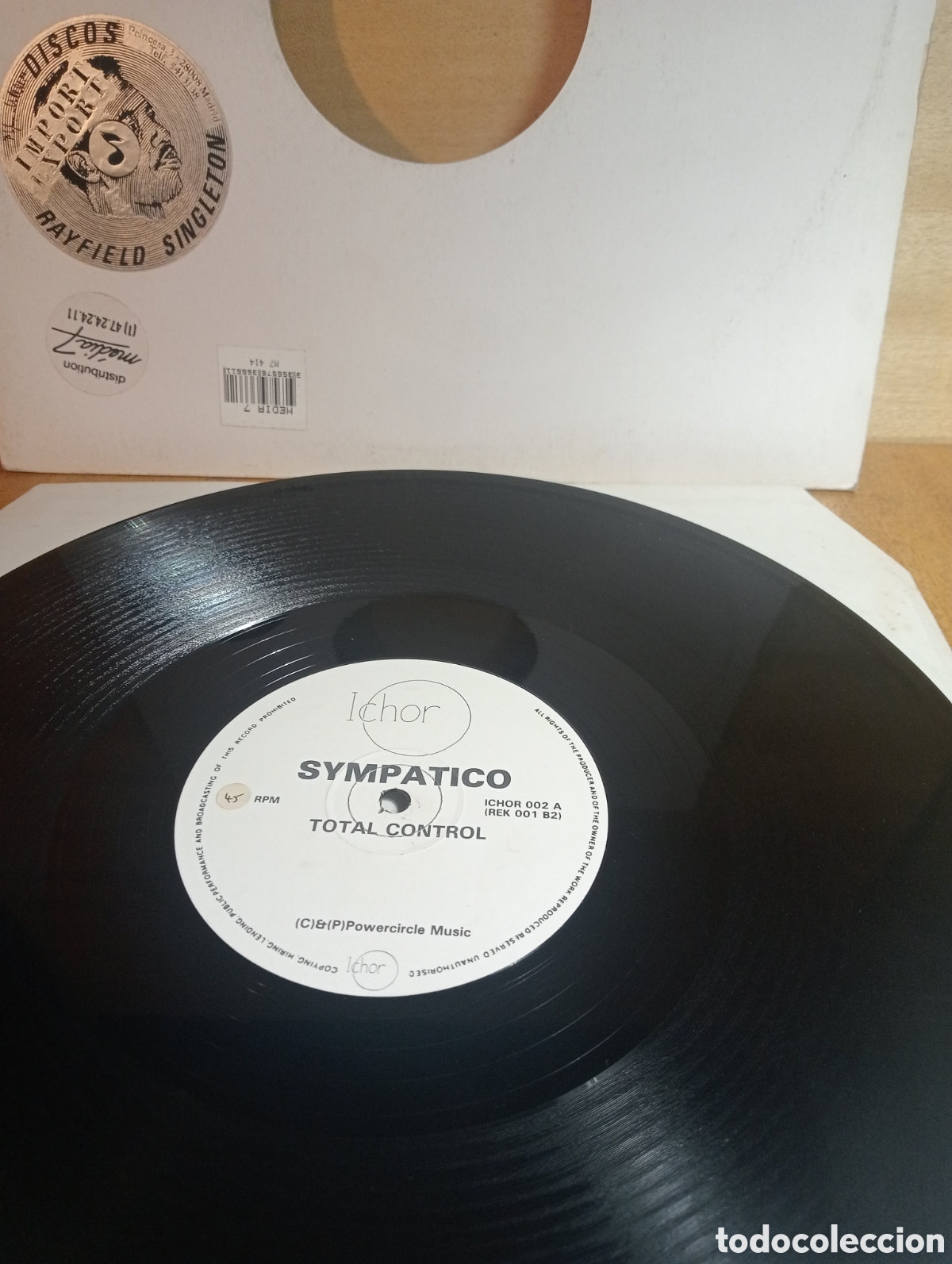Discos de vinilo: Sympatico. X- Celerate.