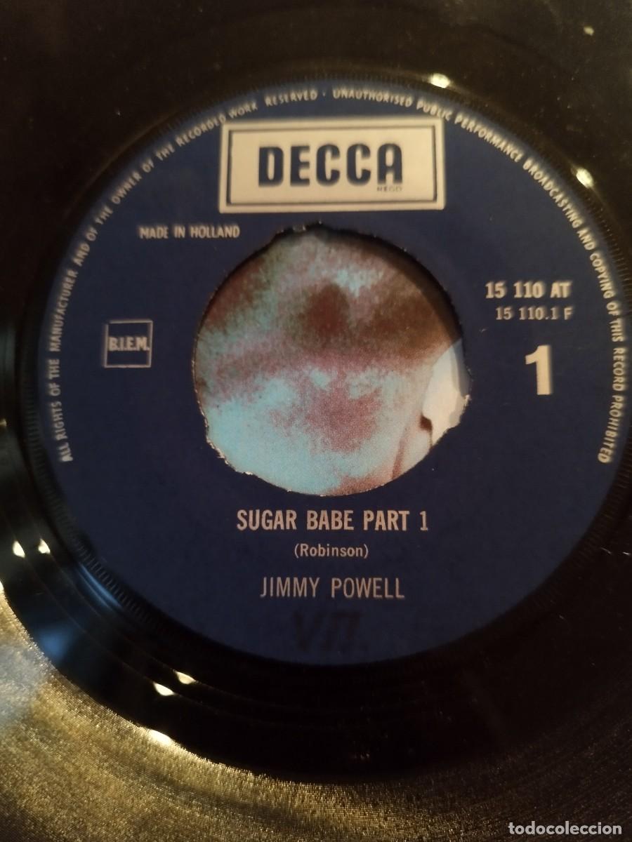 Discos de vinilo: Jimmy Powell - Sugar Babe Part 1 / Part 2 (7&rdquo; Single, Decca AT 15110, Netherlands, 1968). No portada