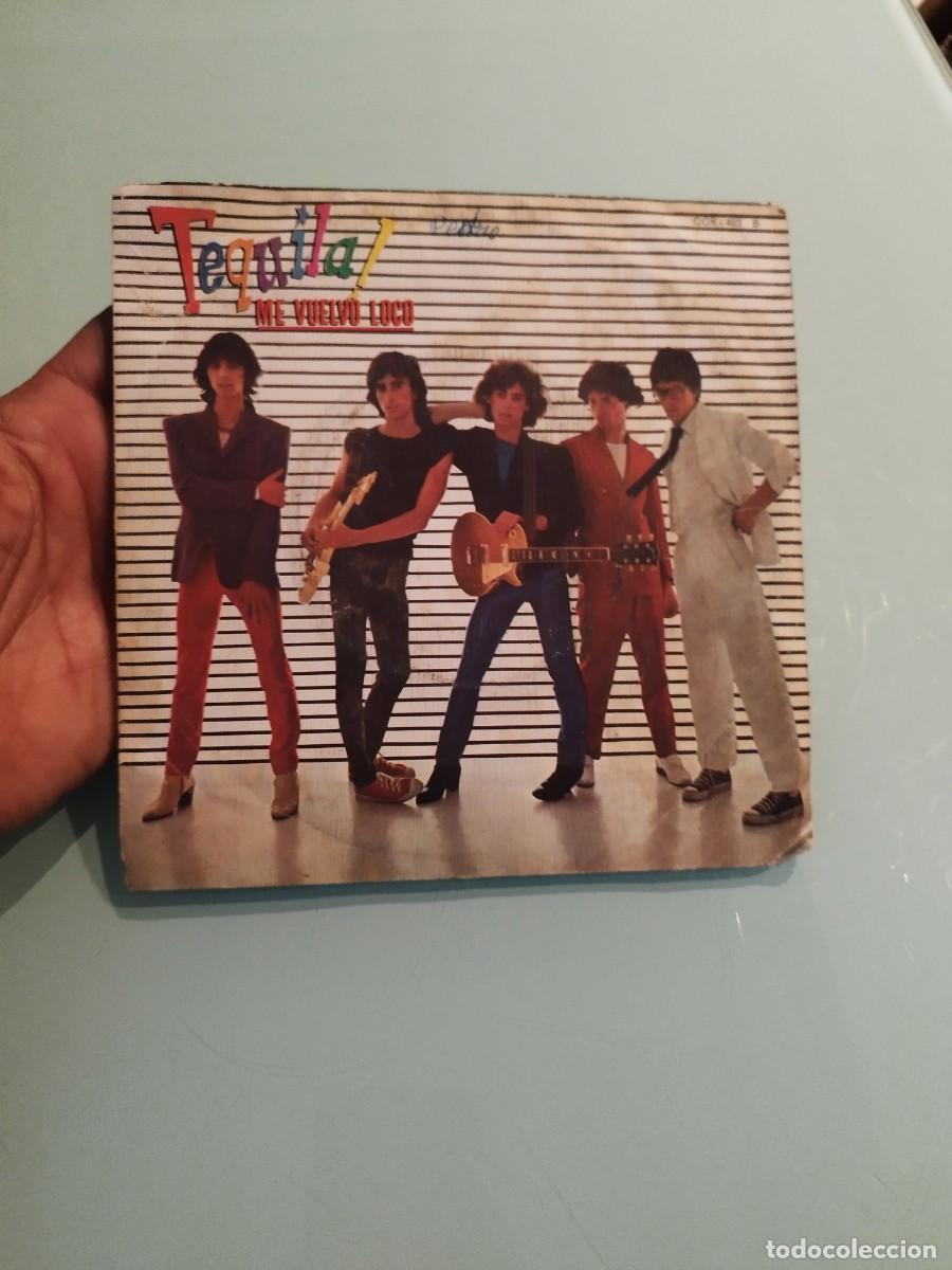 Discos de vinilo: Vinilo 7&rdquo; Tequila - Me Vuelvo Loco / Hoy Quisiera Estar A Tu Lado (1979).