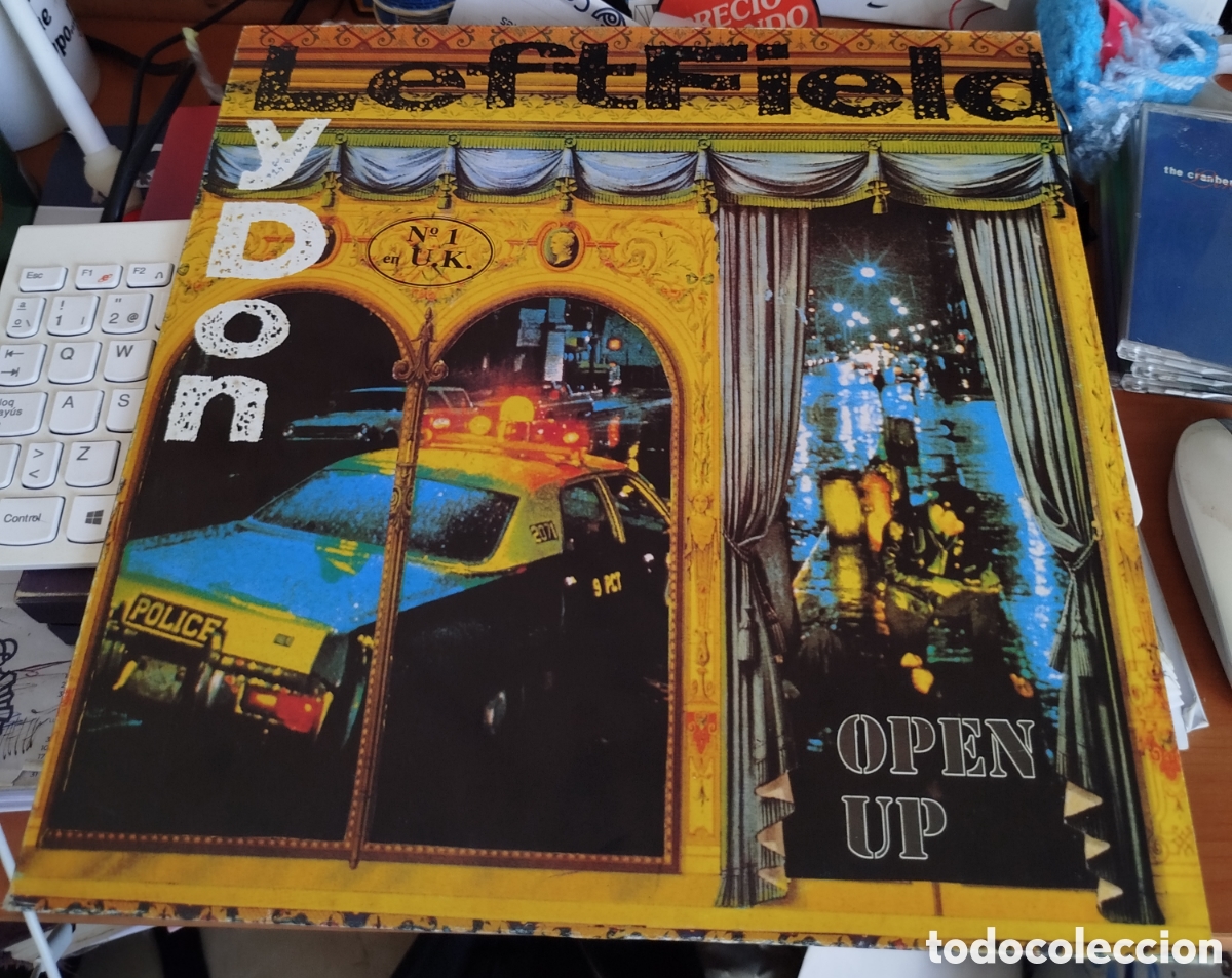 Discos de vinilo: Leftfield & Lydon - open up