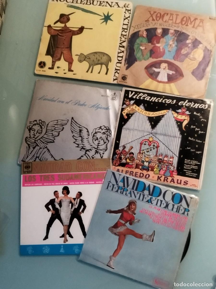 Discos de vinilo: &rdquo;Lote 6 Vinilos Navide&ntilde;os Vintage (A&ntilde;os 50-70) - Villancicos, Folk y Cl&aacute;sicos&rdquo;.