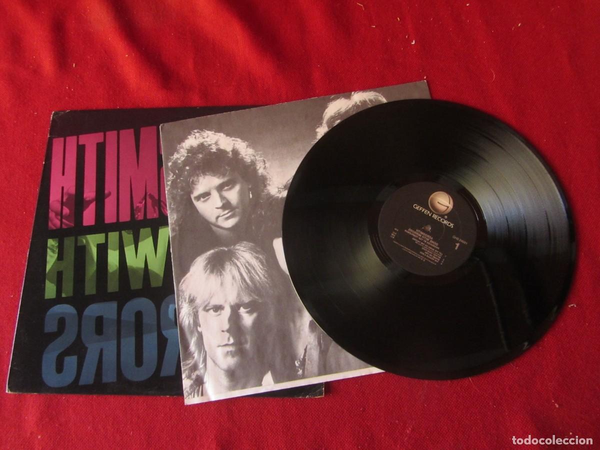 Discos de vinilo: LP AEROSMITH DONE WITH MIRRORS 1985. USA - Foto 2