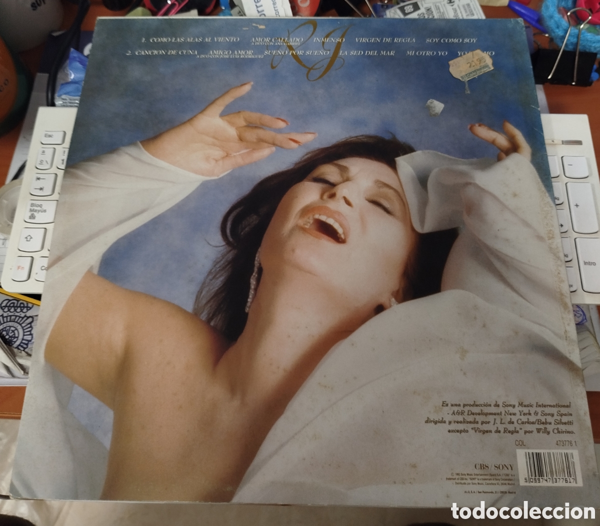 Discos de vinilo: Roc&iacute;o Jurado - Como las alas al viento - Foto 2