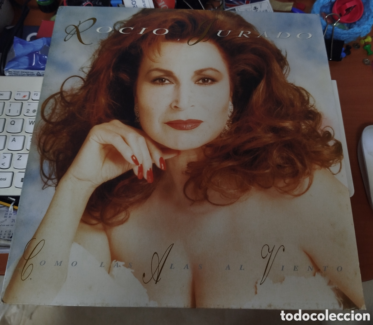 Discos de vinilo: Roc&iacute;o Jurado - Como las alas al viento - Foto 1