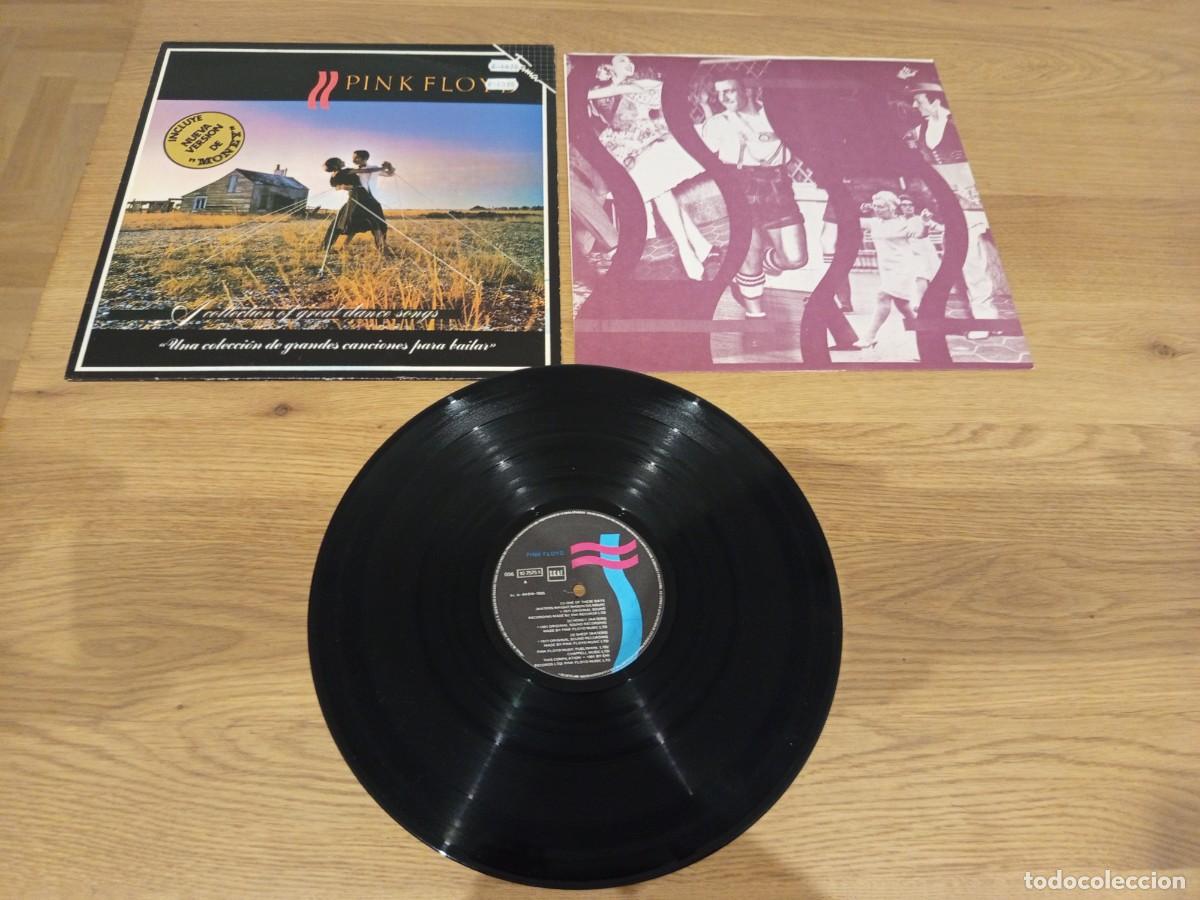 Discos de vinilo: GENIAL LP. PINK FLOYD / UNA COLECCI&Oacute;N DE GRANDES CANCIONES / 056 10 75 75 1 EMI / COMPLETO 1985.